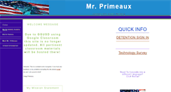 Desktop Screenshot of primohistory.com